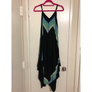 Long, flowy summer dress